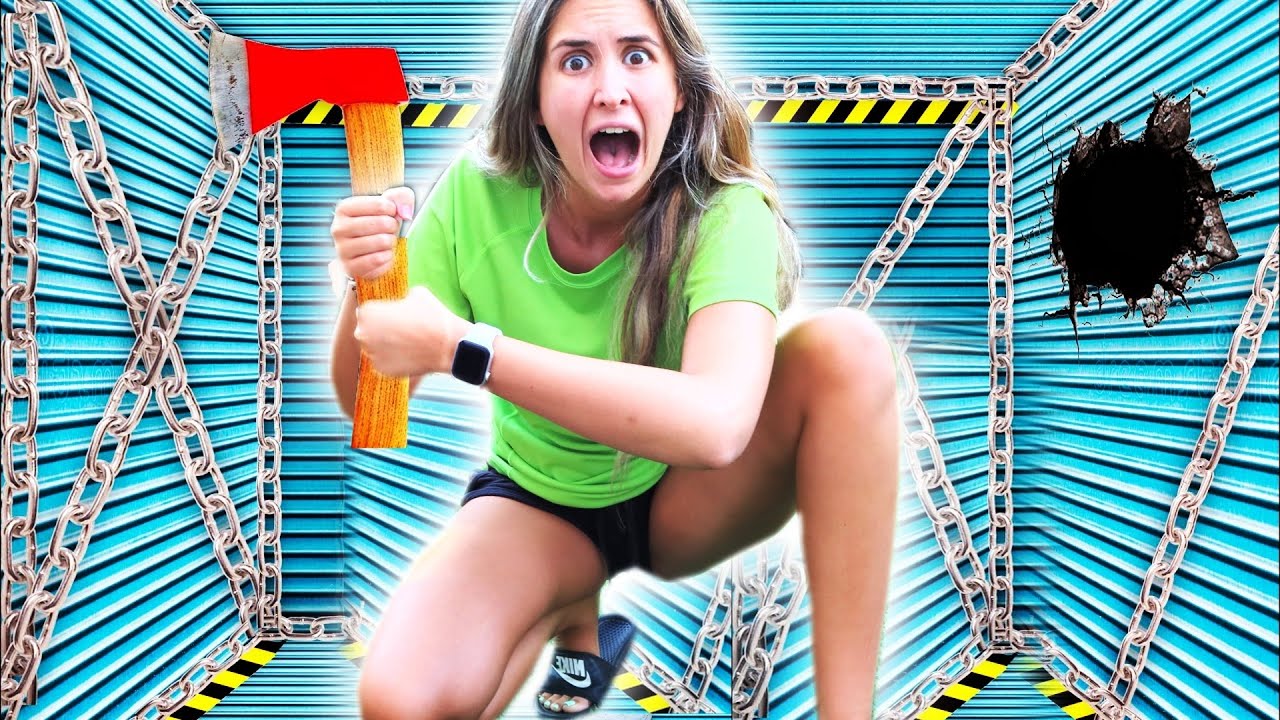 ESCAPANDO DE CAJA INDESTRUCTIBLE DE 100 CAPAS*@Lauritam18 YA SABE COMO SALIR*