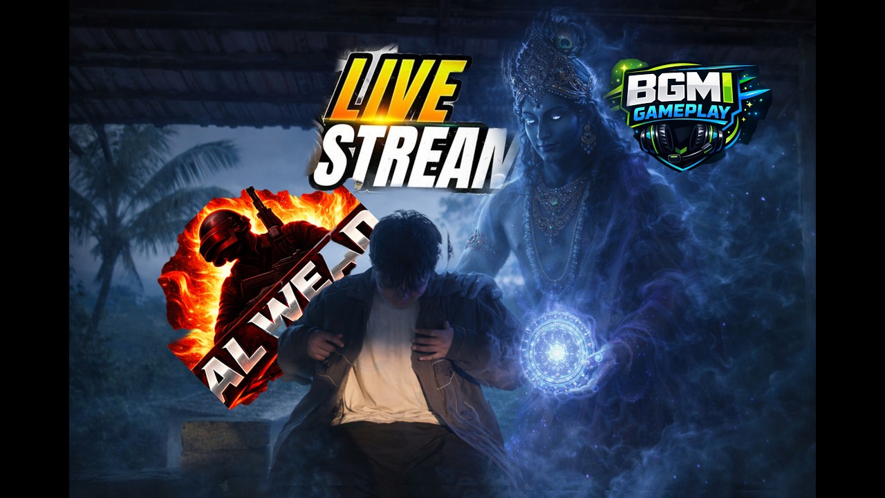 AL WEAD LIVE STREAM IN BGMI🔴