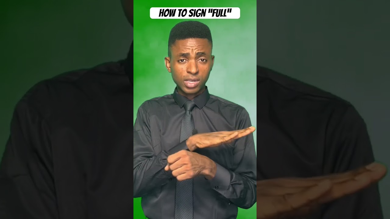 Nigerian Sign Language for Full 