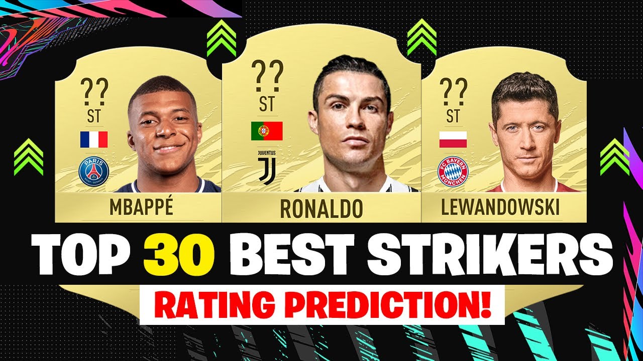 FIFA 21 | TOP 30 BEST STRIKERS! | FT. RONALDO, LEWANDOWSKI, MBAPPE... etc
