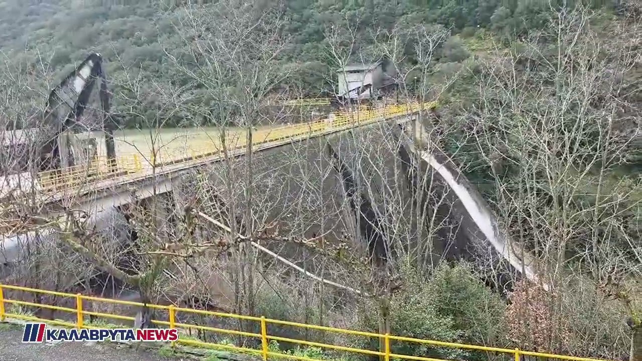 Εντυπωσιακές εικόνες από την Υπερχείλιση στο φράγμα του Λάδωνα