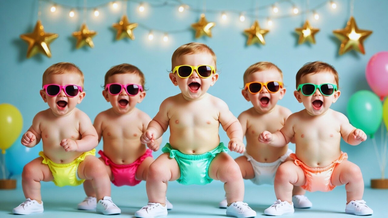 Dudi Dudi Dam Dam | Dudi Dudi dam  Kids Nursery Funny Dance #cutebaby #kidsvideo #dudidudidam