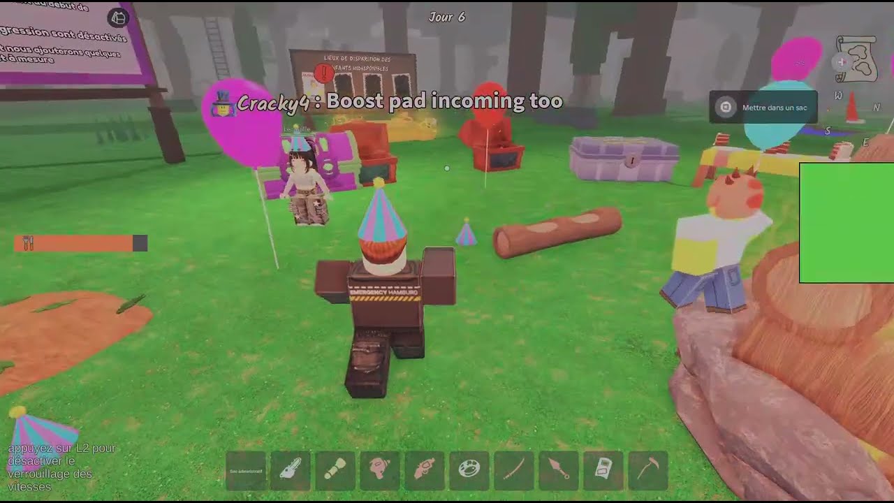 Je fais l’admin abuse sur 99 nuit dans la forêt 