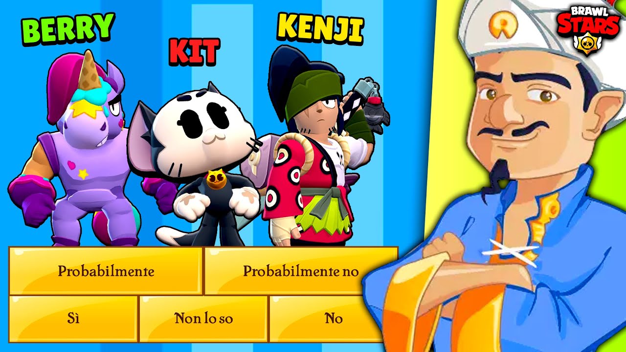 AKINATOR vs BRAWL STARS! Quanti Brawler indovina?