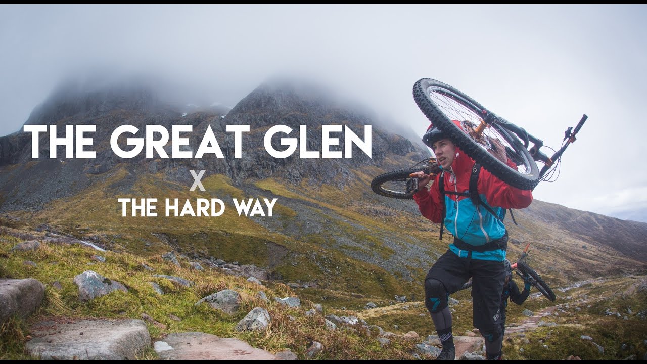 Mountain biking the Great Glen Way