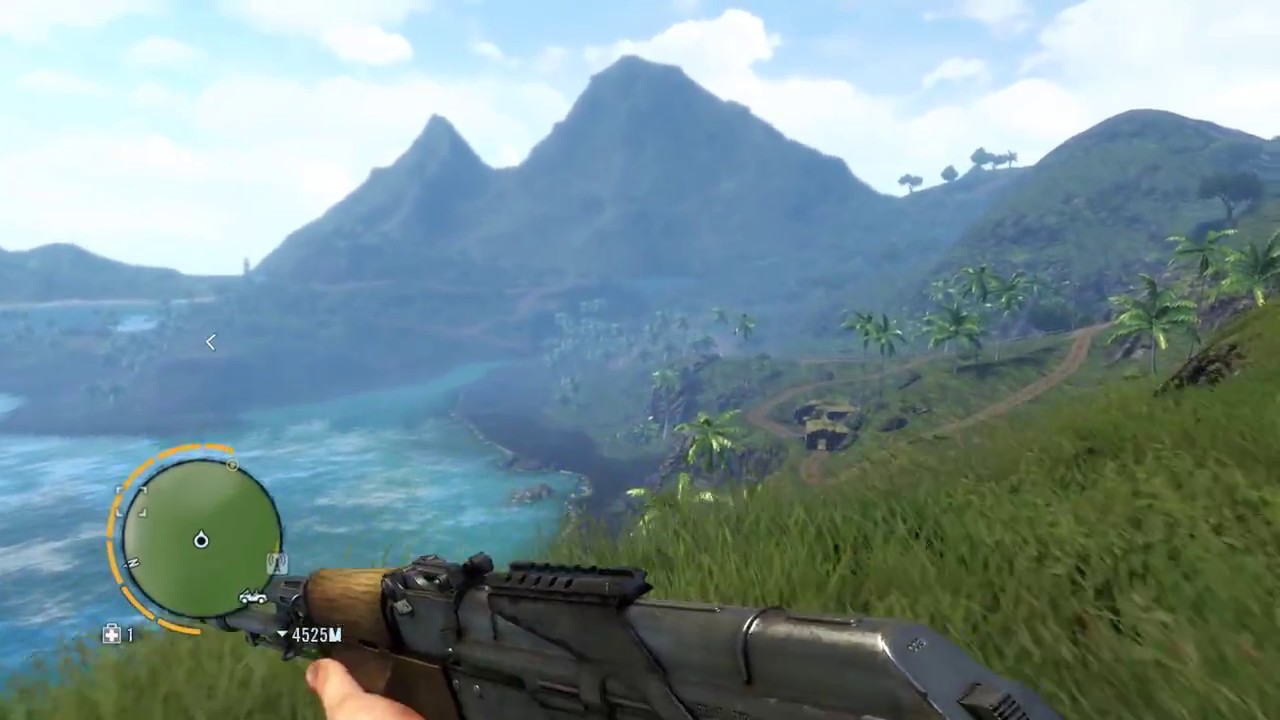 HOW BIG IS THE MAP in Far Cry 3? Run Across the Map