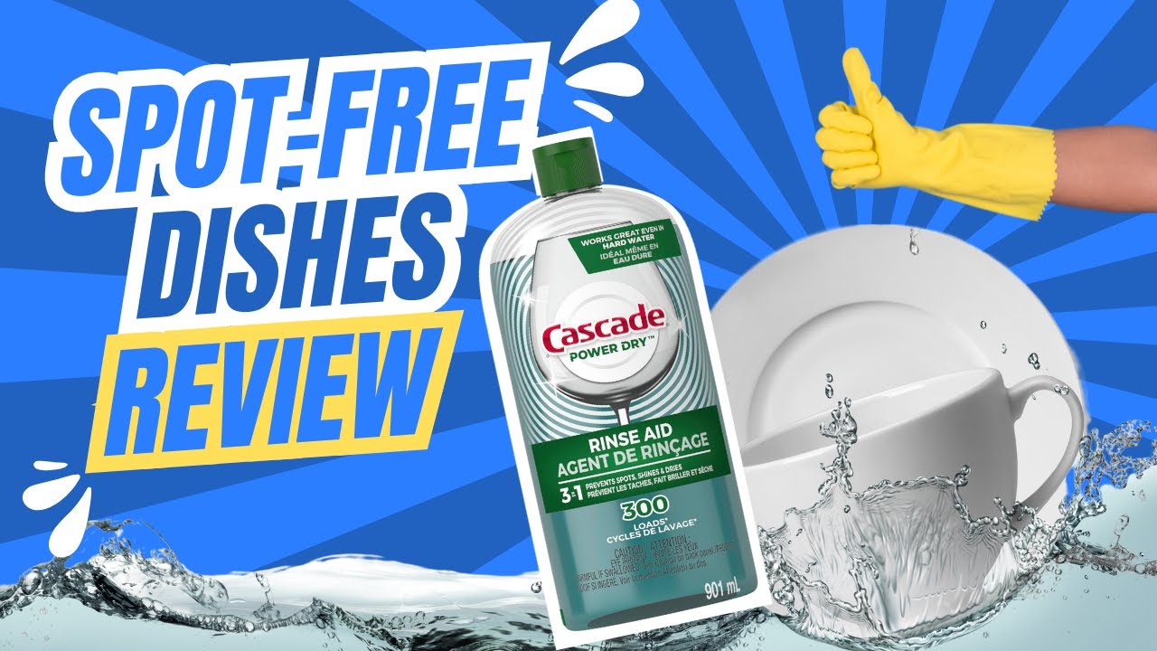 Quick Honest Review of the Cascade Rinse Aid Platinum, Regular Scent, 30.5 Fl Oz.