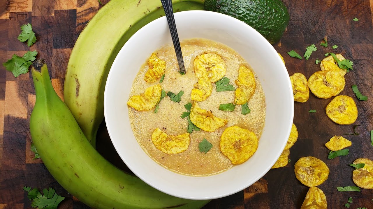 Sopa de Plátano Boricua