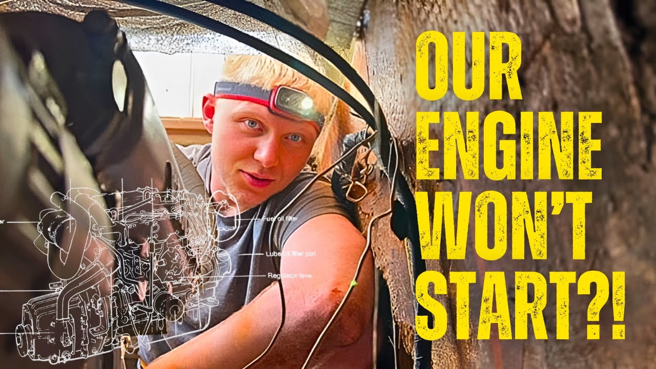 Our Engine Won't Start?! | Struggling with Our Yanmar Diesel - Episode 002