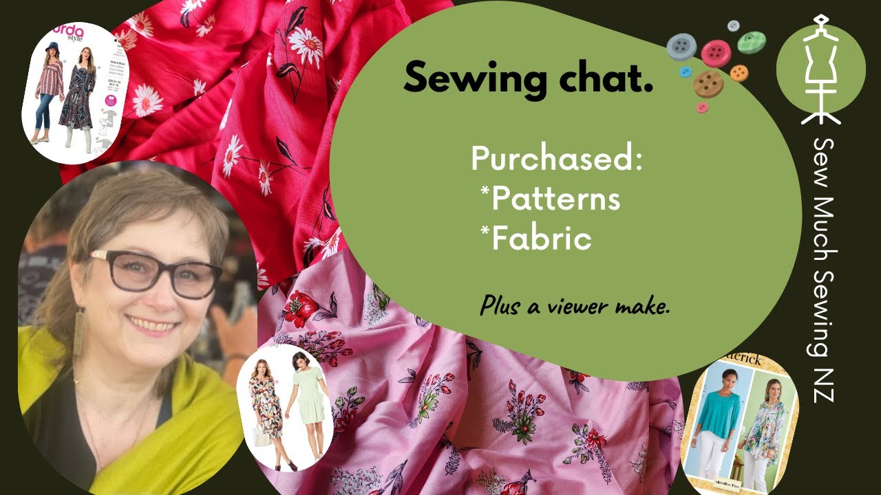 Чат о шитье. Новые ткани, новые выкройки и мастер-класс.