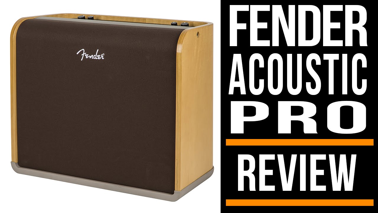 Fender Acoustic Pro Amp | Review