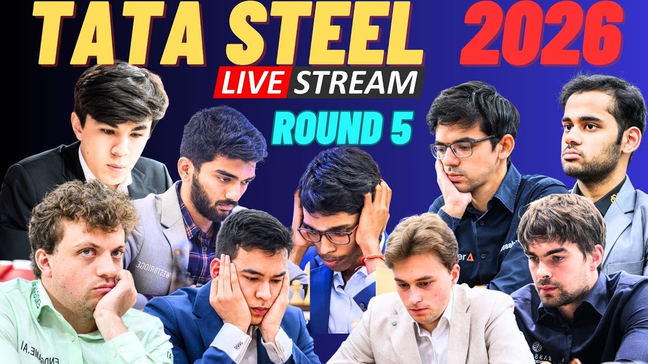AMBISYOSO TALAGA SI NIEMANN! GRABE MAGPILIT! Tata Steel 2026 Round 4