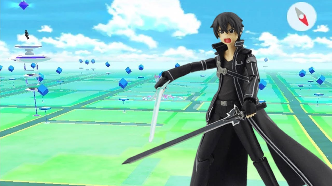 Rage do Kirito | Pokemon Go (Stop Motion)