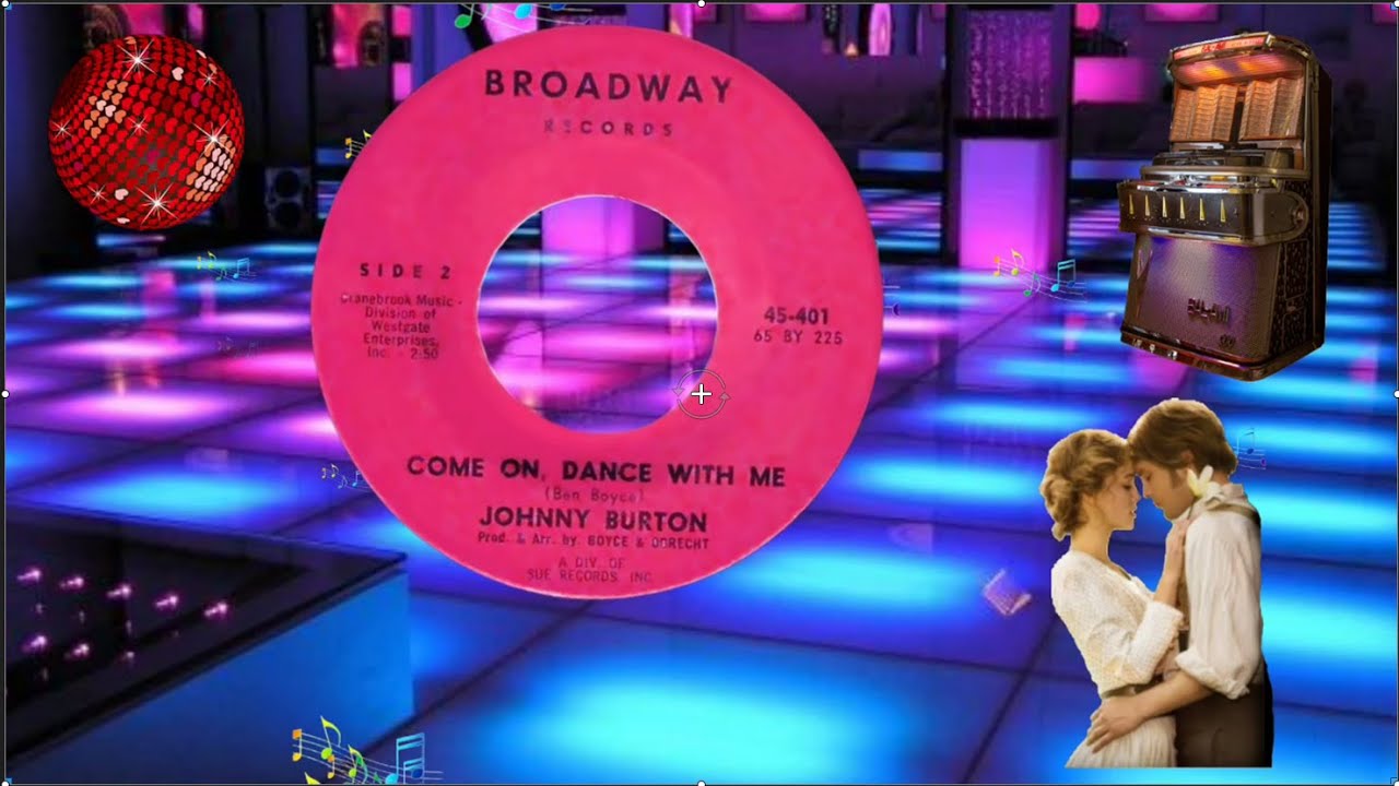 Johnny Burton - Come on ,dance with me   1965       ( Eigen Color Design - Personal Color Design )