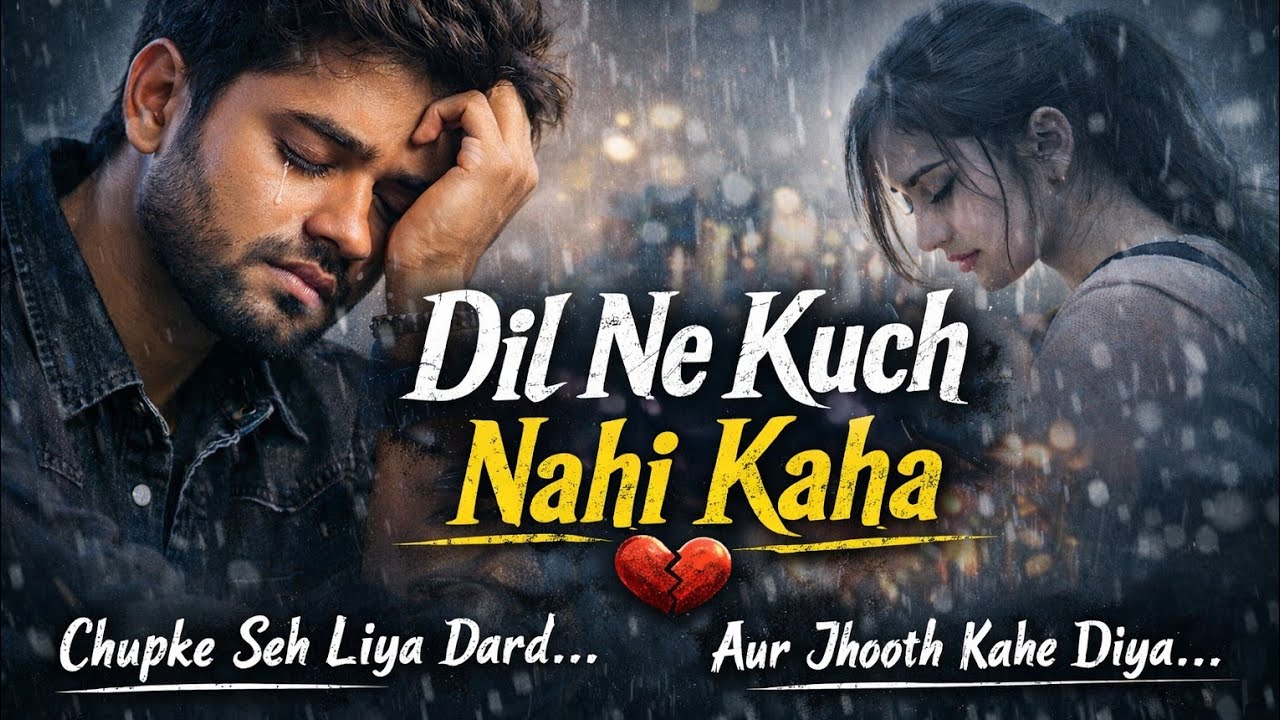 Dil Ne Kuch Nahi Kaha 😭 | Heart Touching Sad Song | Emotional Breakup Song 2026|| satya song 