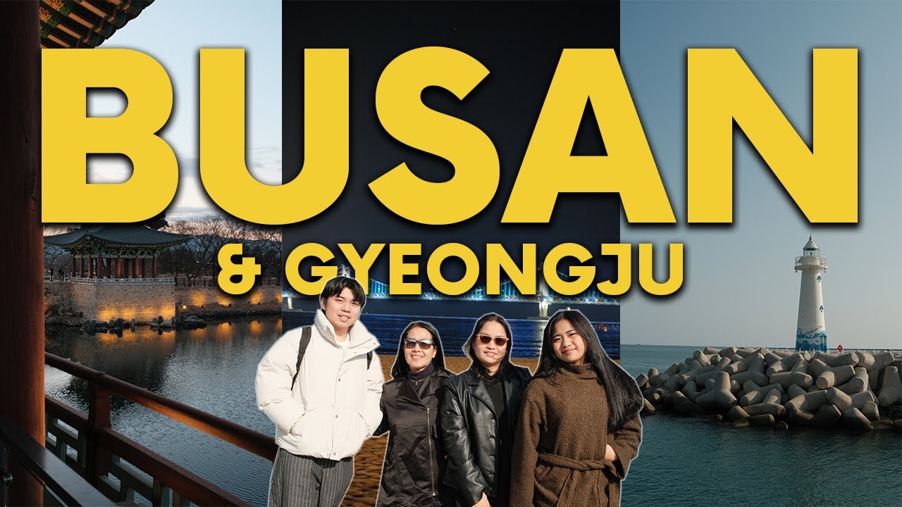 Exploring BUSAN in 4 Days 🇰🇷 | Alfreid Yanga