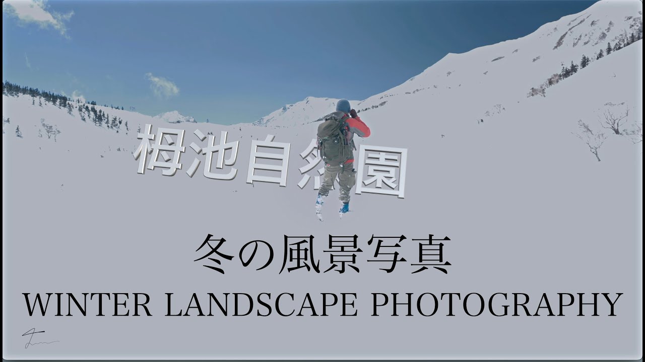 栂池自然園冬の風景  絶景の雪景色 | Tsugaike Nature Park Winter Scenery