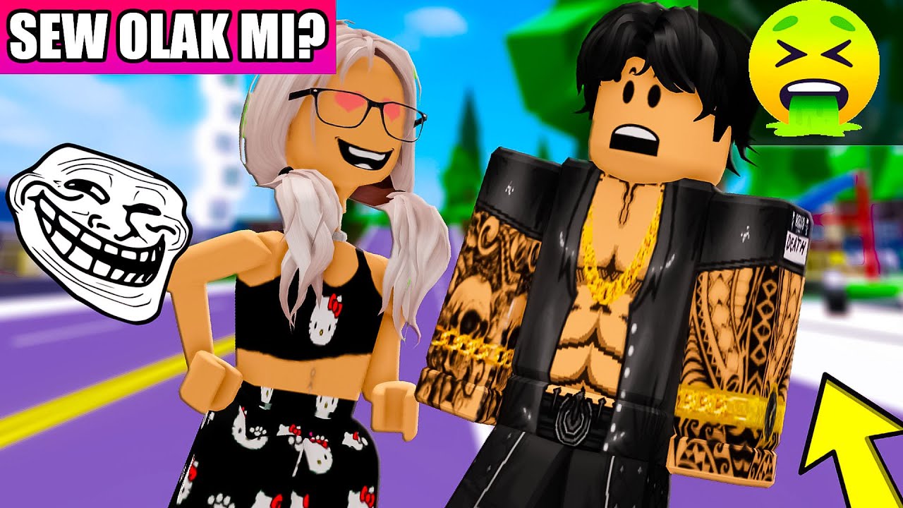 ÇİRKİN KIZ OLARAK SEVGİLİ ARAYANLARI TROLLEDİM😂🤪💅(Roblox Brookhaven 🏡Rp)