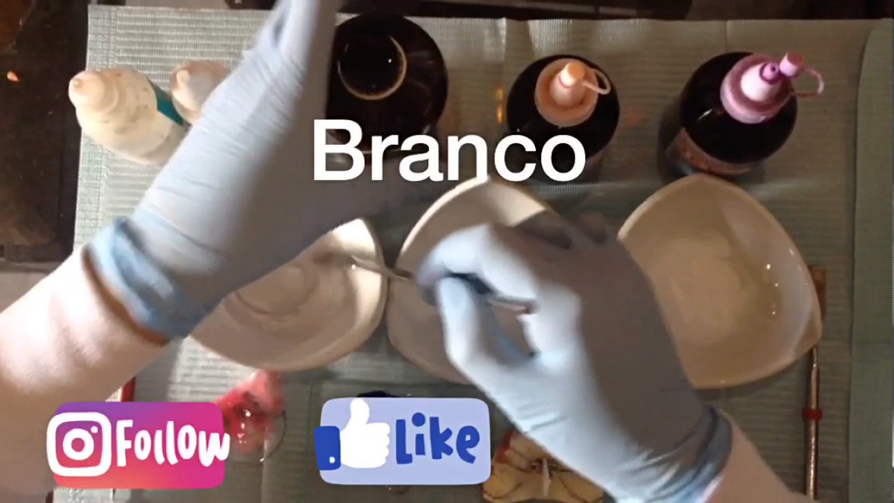 Marmorização de aparelhos ortodônticos