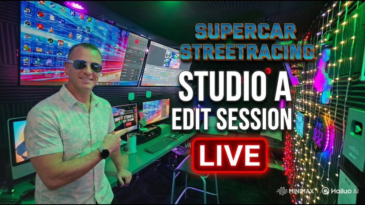 SCSR Studio A Mega Edit Party - Watch me edit my next video