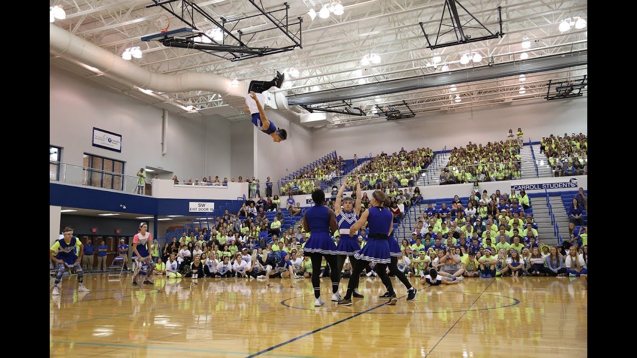 2016  Carroll High School Powder Puff Cheerleaders Dances