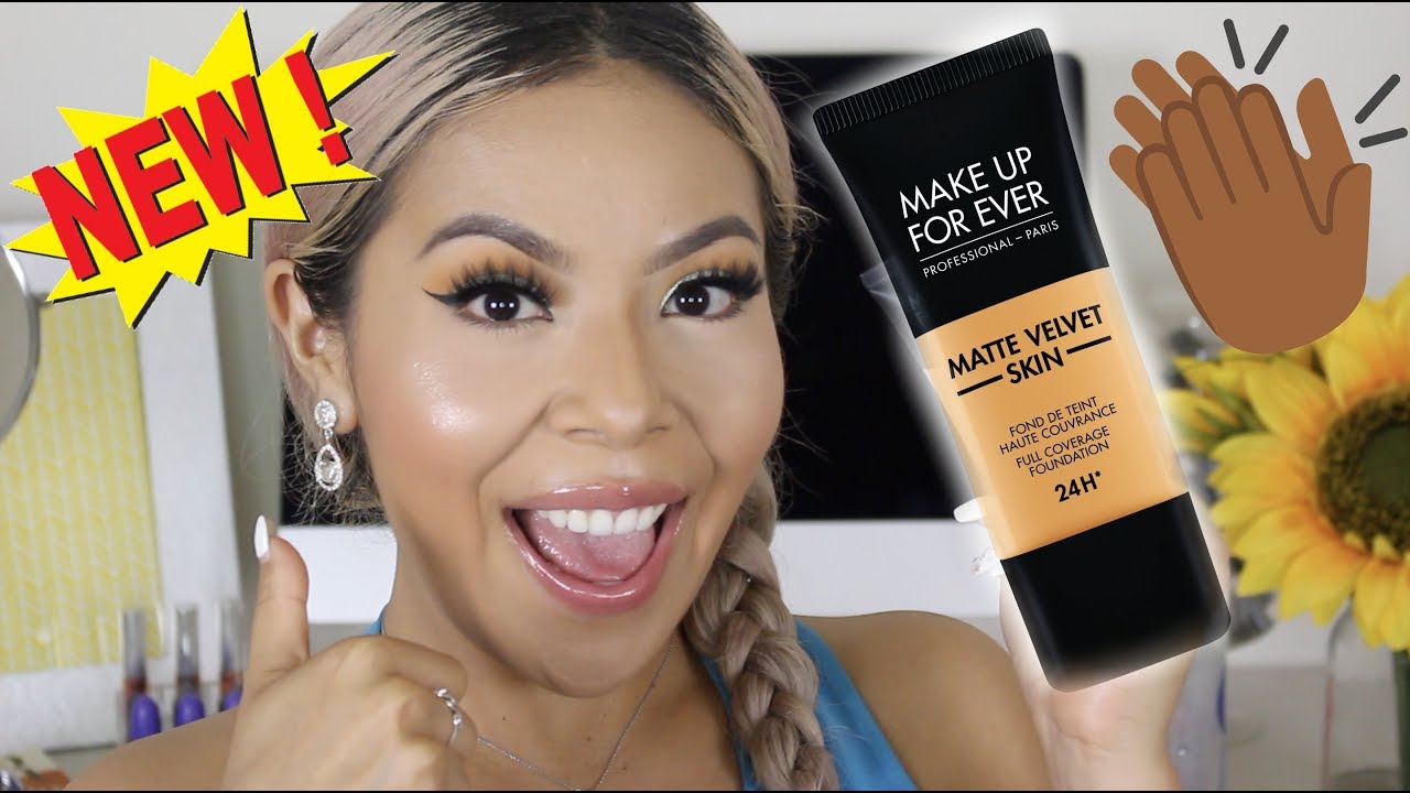 WORTH THE BUY OR NAW?!? ||MAKEUP FOREVER MATTE VELVET SKIN FOUNDATION