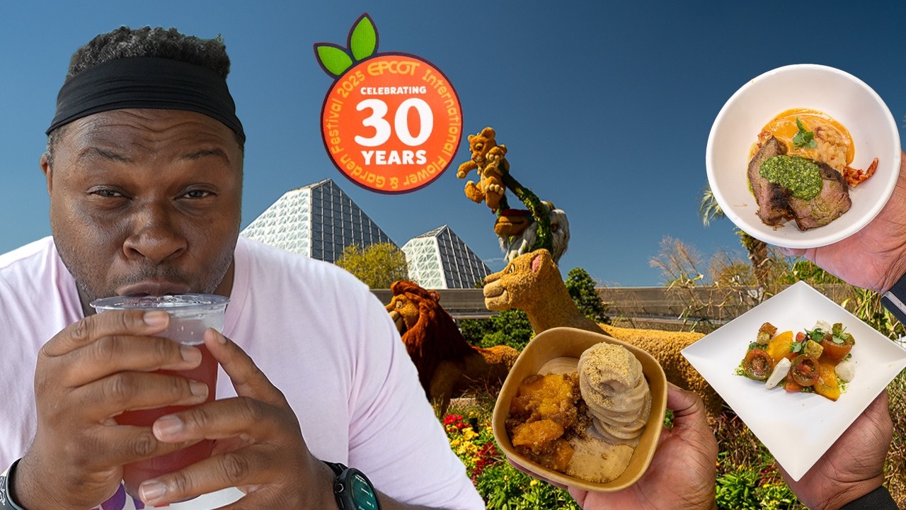 EPCOT Flower and Garden FINAL MENU UPDATES 🪻 Disney World June Summer Solstice food review 2025