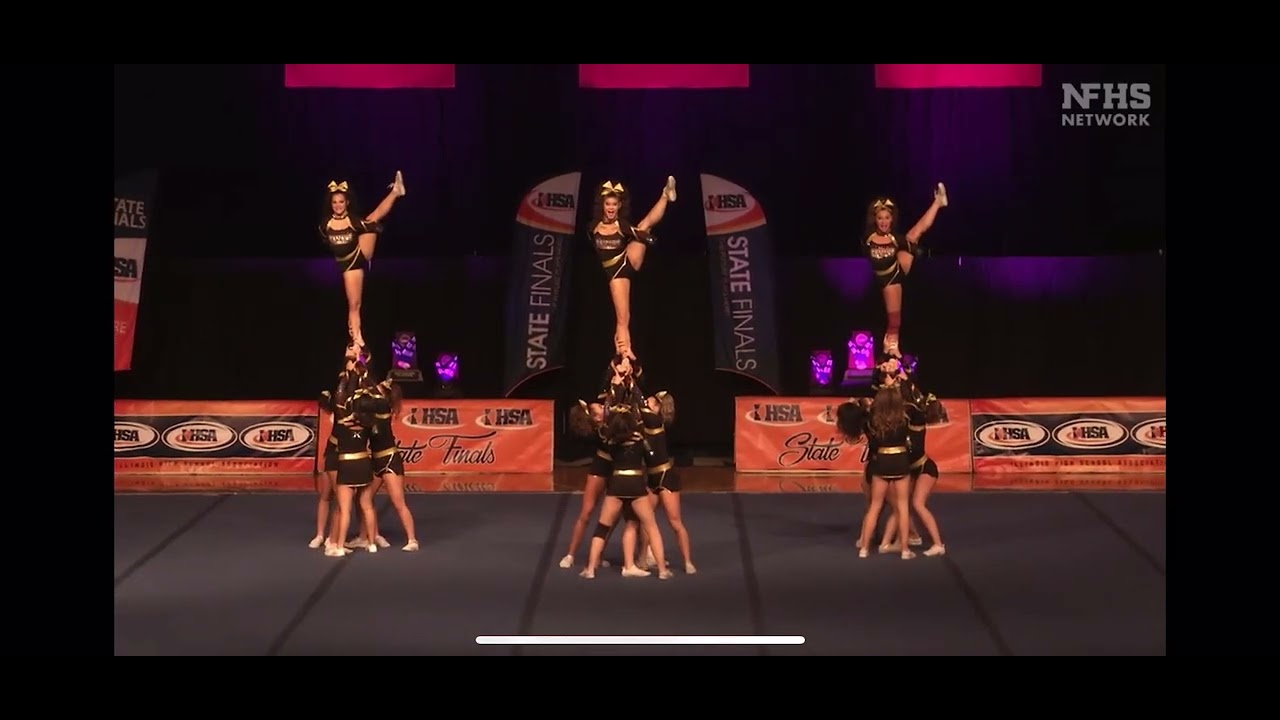 Schaumburg High School IHSA State Cheerleading Finals 2023