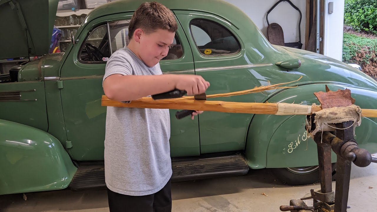 Osage orange self bow stickbow build along part one
