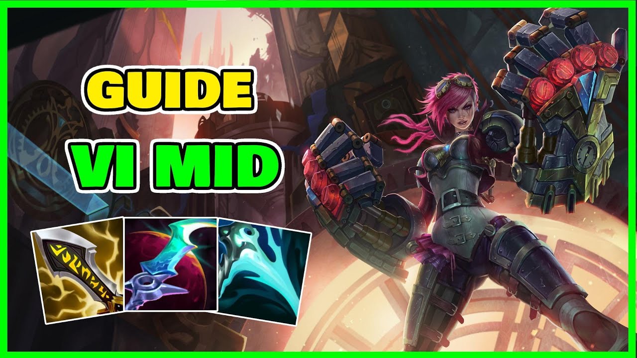 GUIDE VI MID S13 - CARRY AVEC UN ASSASSIN BRUISER ?! (gameplay &eacute;ducatif explicatif tips)