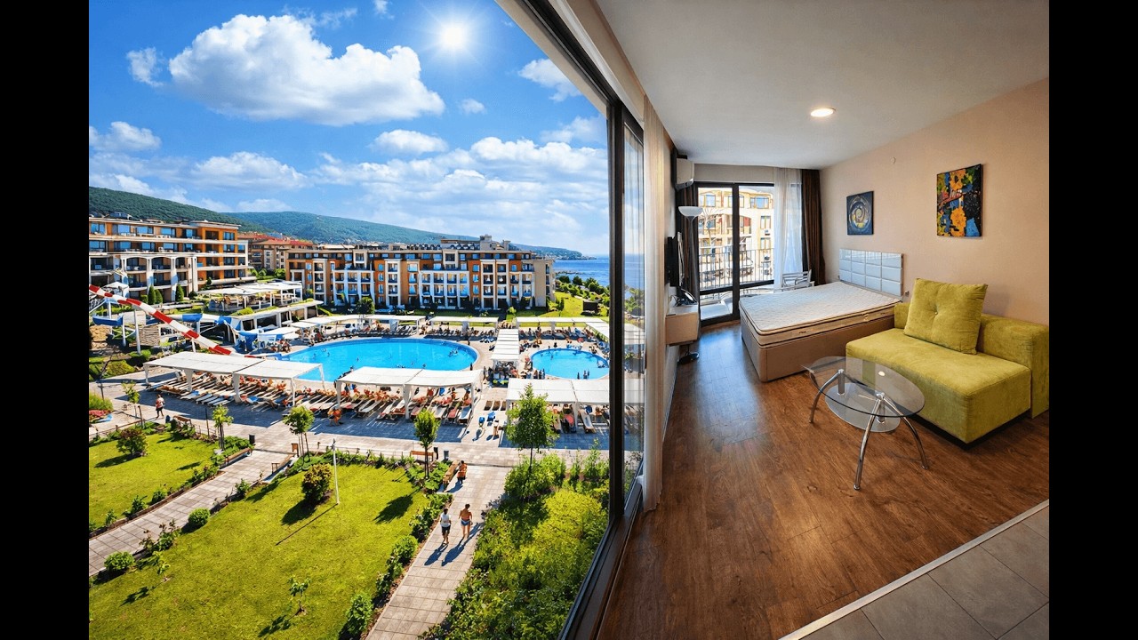 APARTAMENT TYPU STUDIO Z WIDOKIEM NA OKOLICĘ W PREMIER FORT SVETI VLAS