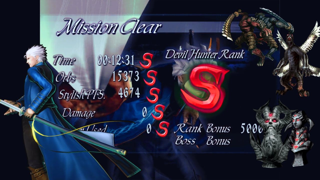 DMC3 - Mission 18 DMD SS Rank (Vergil)
