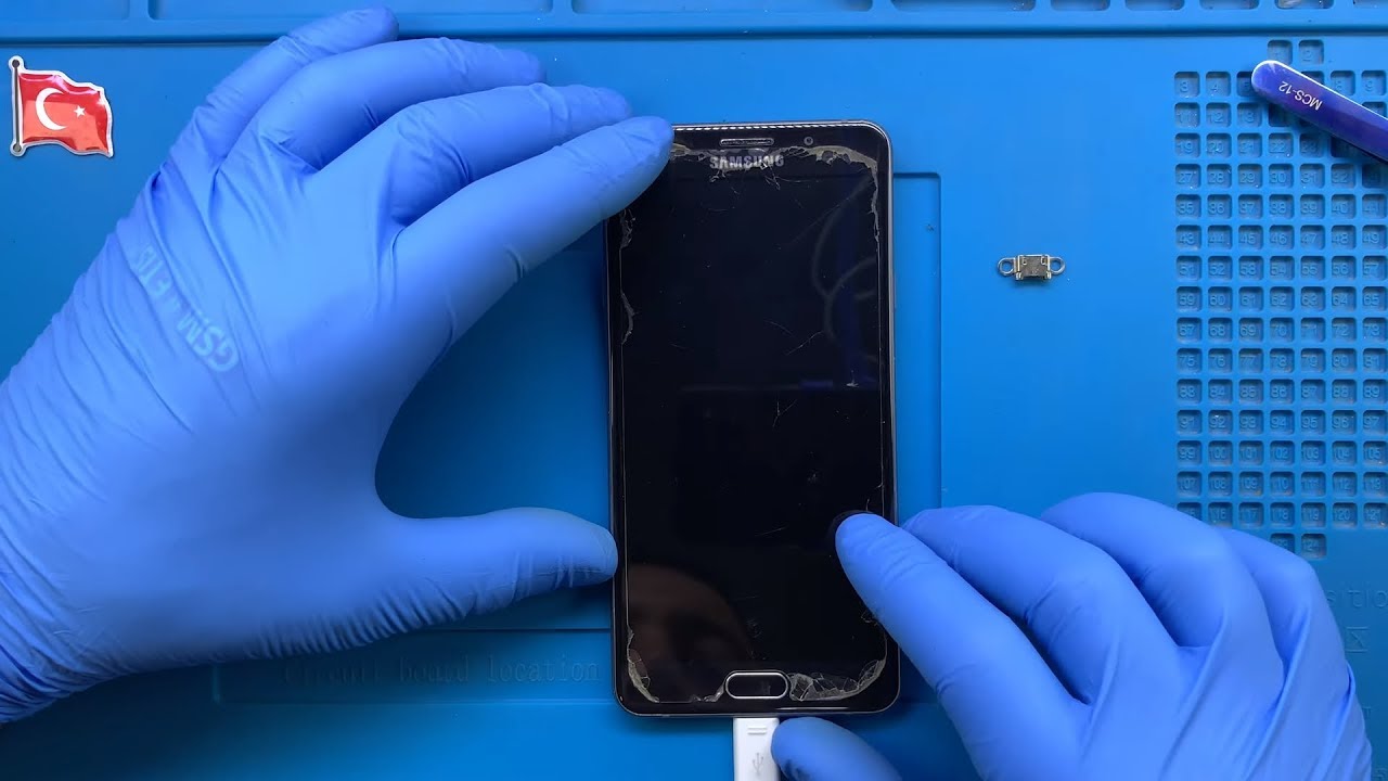 Samsung Galaxy A7 2016 Şarj Soketi Değişimi 🇹🇷