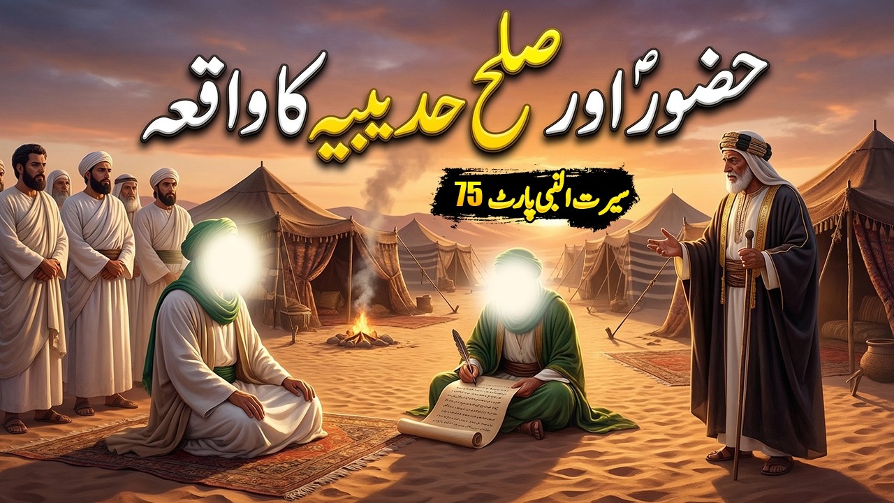 Sulah Hudaibiya Ka Waqiya |  Seerat Un Nabi Part-75 | Islamic LifeCycle