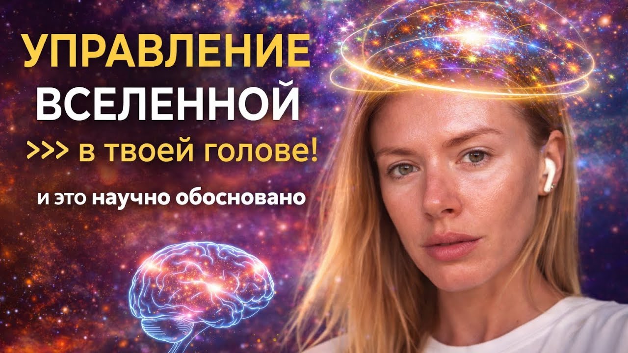 УПРАВЛЕНИЕ ВСЕЛЕННОЙ происходит в твоей голове. Запись эфира ALENAGOVORIT 