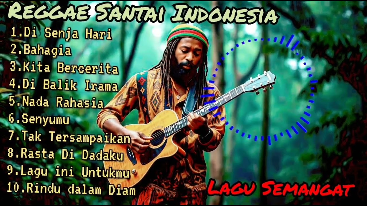 Playlist Lagu Reggae Santai Indonesia 🌴Cerita Tentang Rindu 🌿 untuk bersantai di teras Rumah