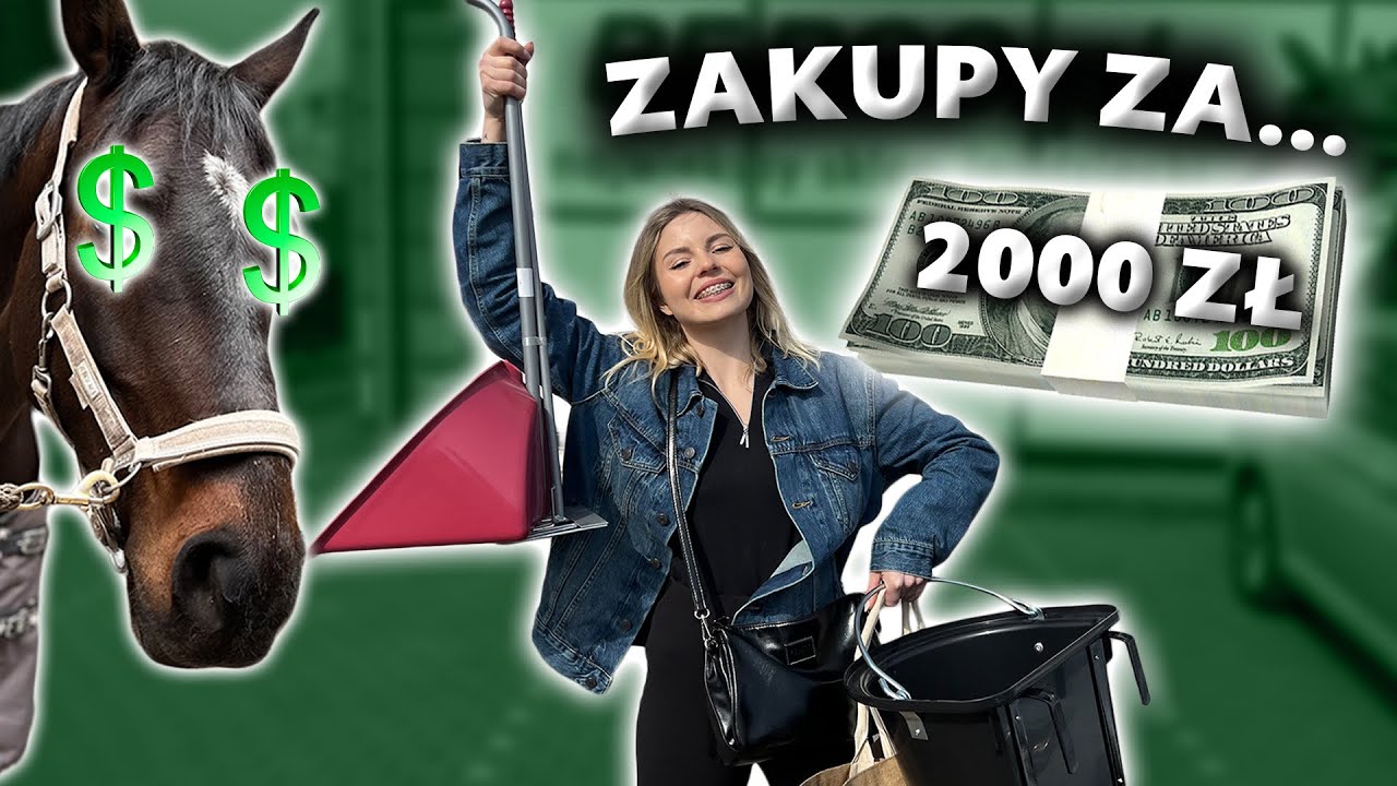 WIELKIE ZAKUPY NA ZAWODY w Bergo 🐴💚 | Zobaczcie, co wybrałam 🛍️