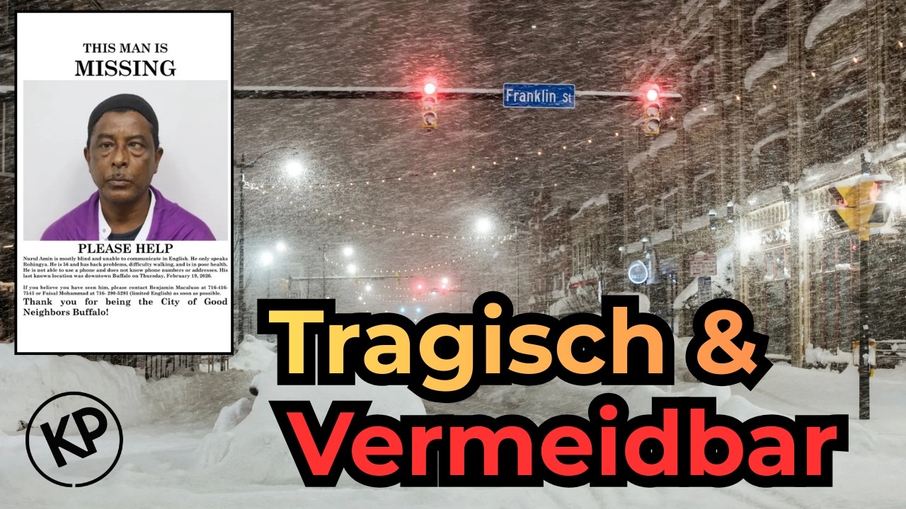 ICE Tragödie in MEINER Wahlheimat, Buffalo NY!
