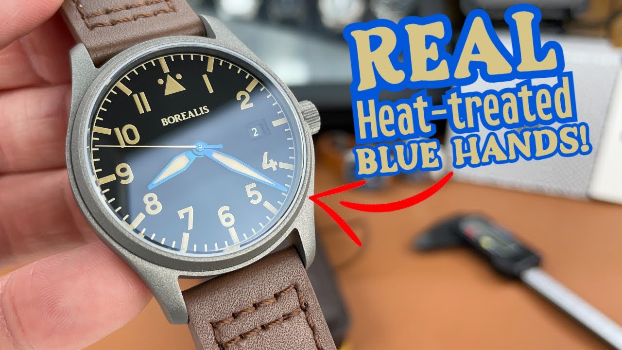 BOREALIS ICARUS | Pilot's Watch with Real Blued Hands! | Overview