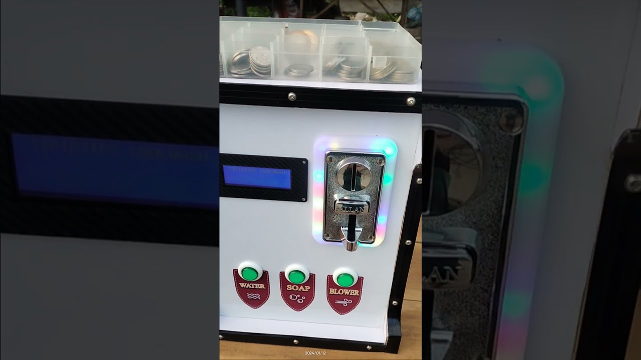 3-in-1 Carwash Vendo Machine Full DEMO