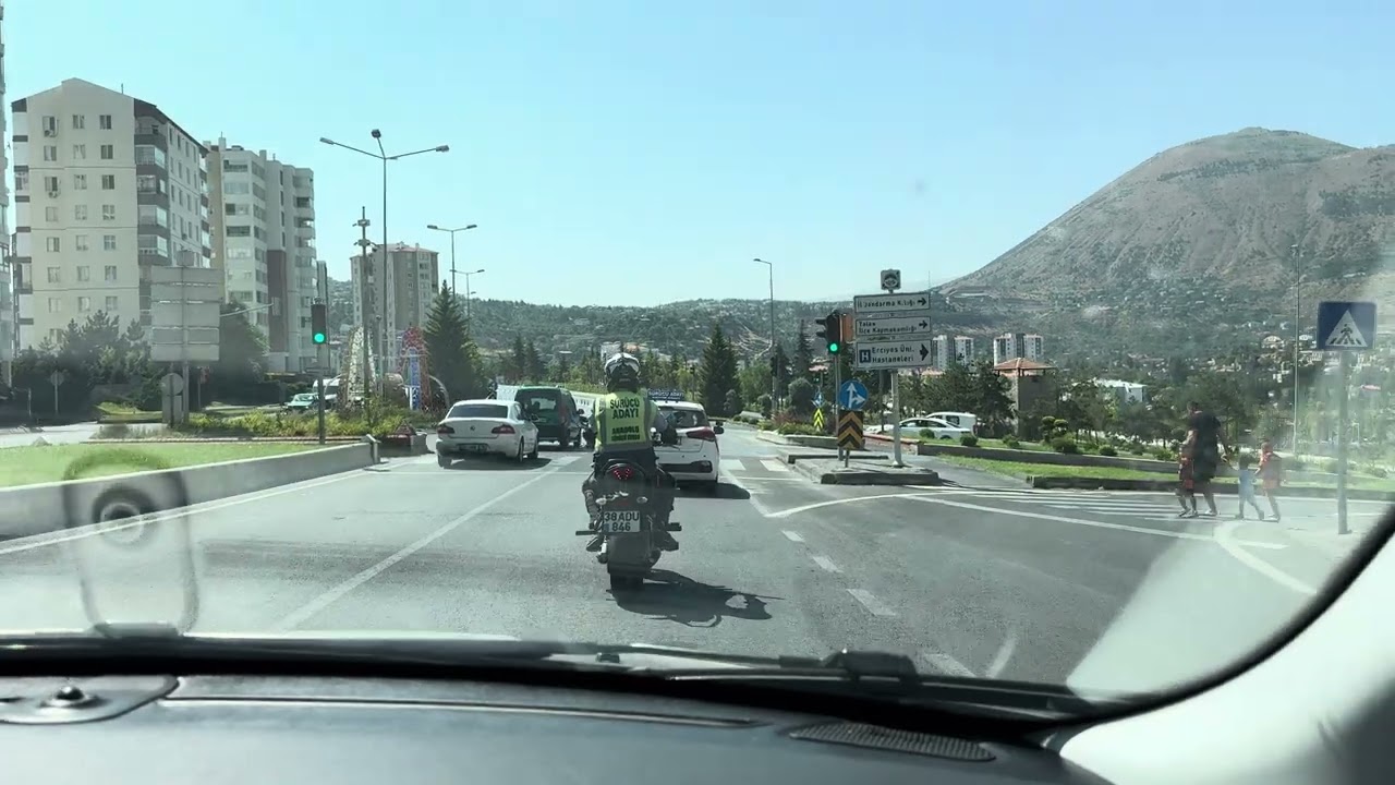Kayseri Talas 2 no lu Motorsiklet güzergahı 