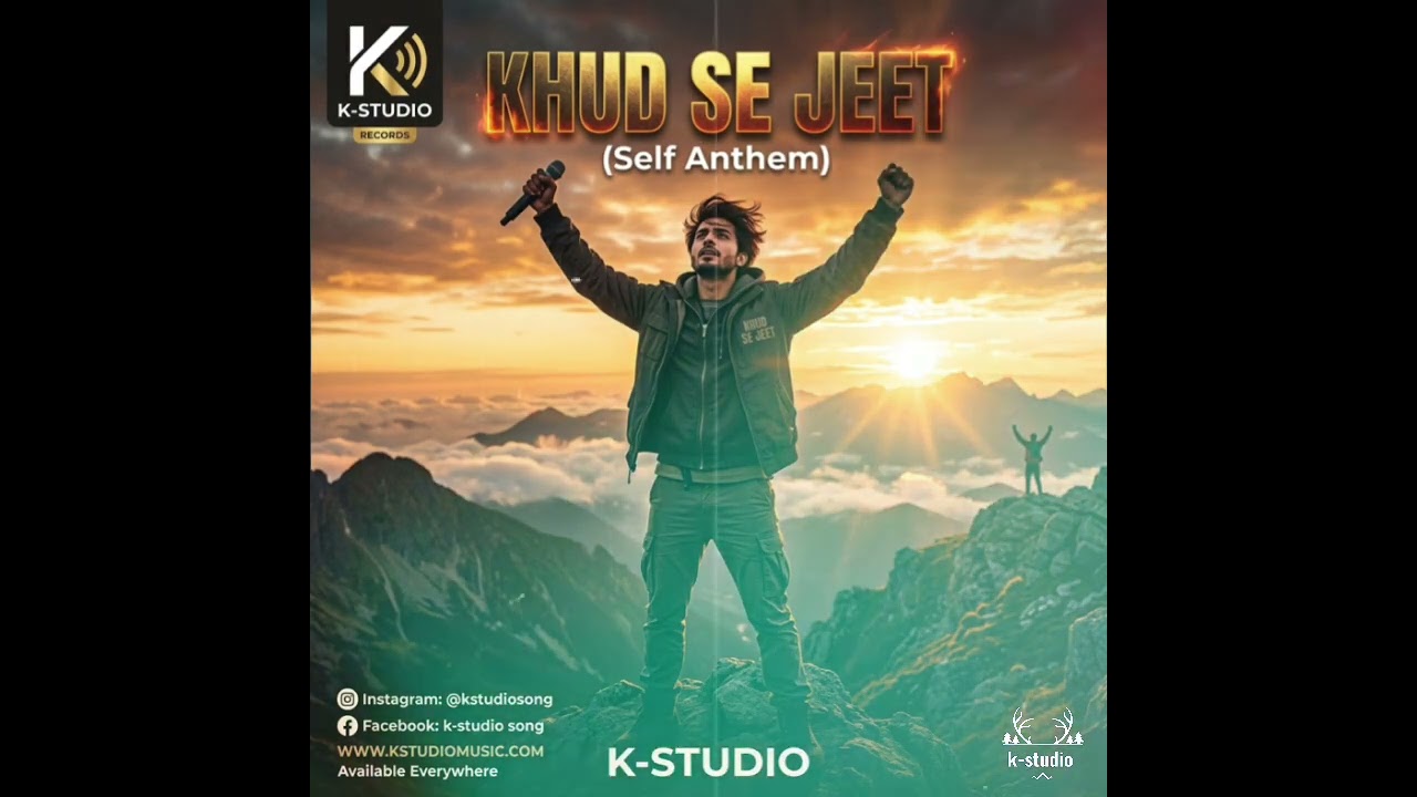 KHUD SE JEET😎🌠🎸 [ Self Anthem ] [Recorded By K-studio] #selflove #selfanthem #freedom 
