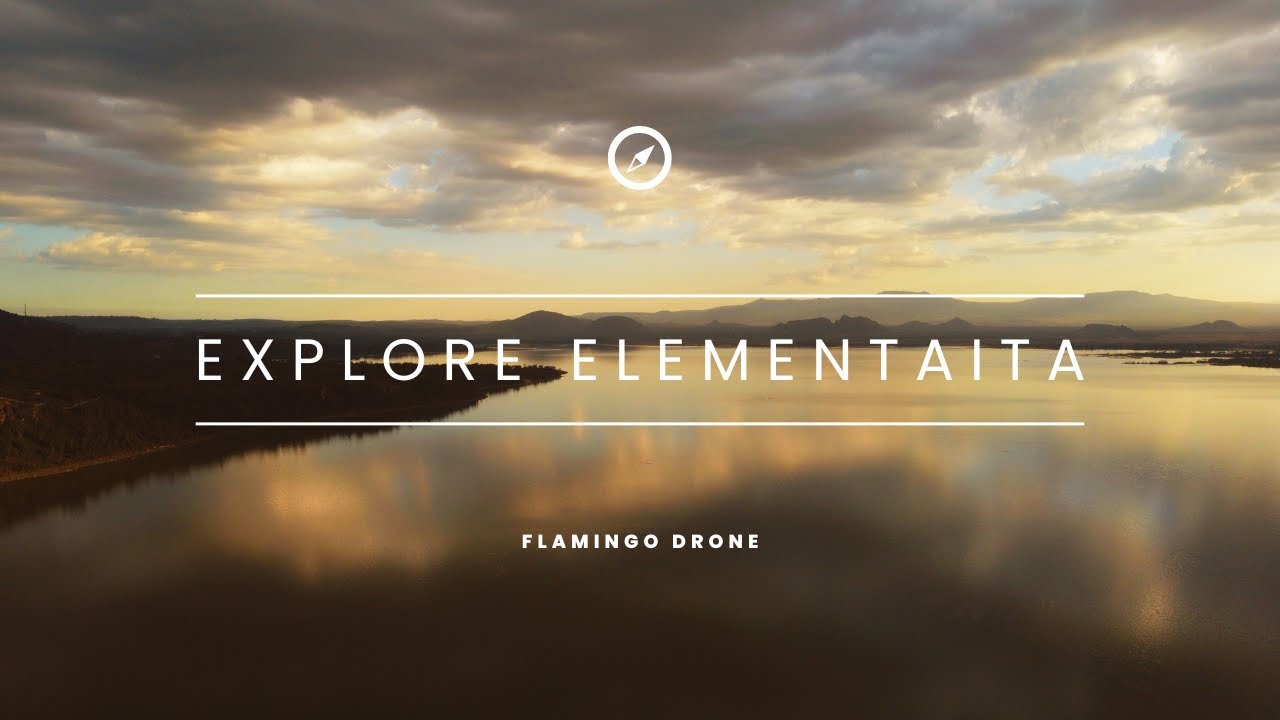 Explore Lake Elementaita by Drone x Flamingoes x Ambient Chill