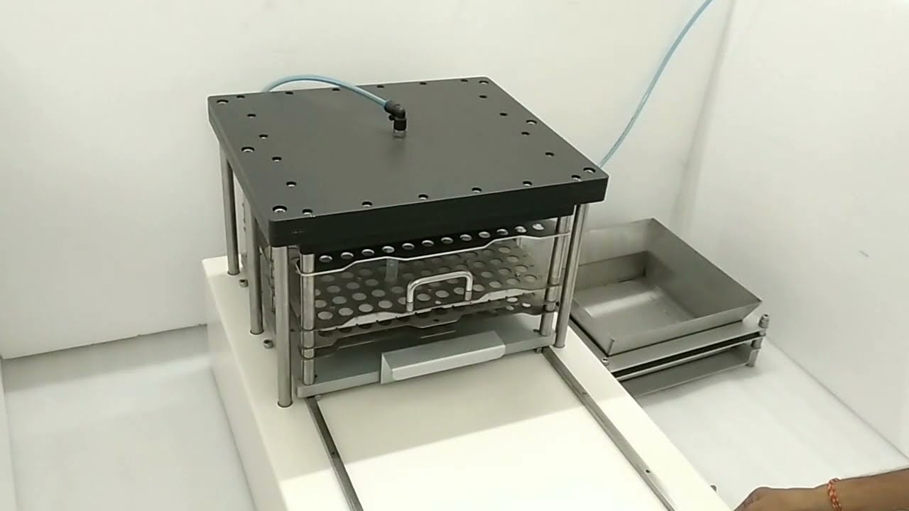 Demonstration of spex144  - SPE 144 position Positive Pressure Manifold