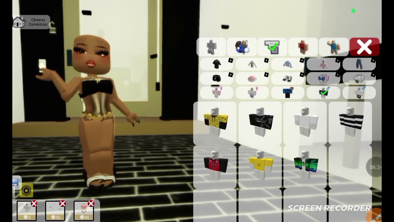 Essa skin para combinar com a branca #roblox #brokehaven