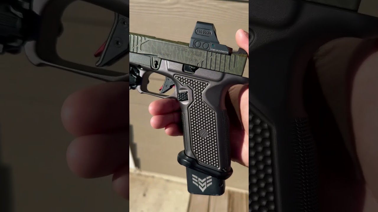 Zev Oz9 with Aluminum grip, holosun 508T & SF X300. Banger or Bust Build