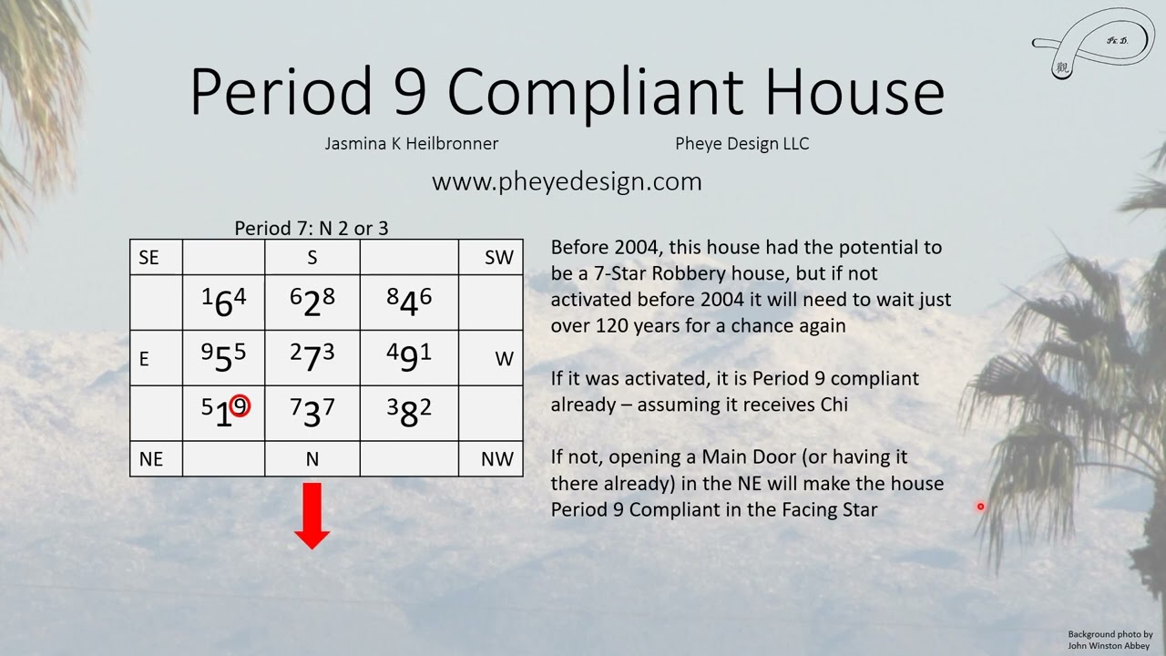 Feng Shui: Period 9 Compliant Houses