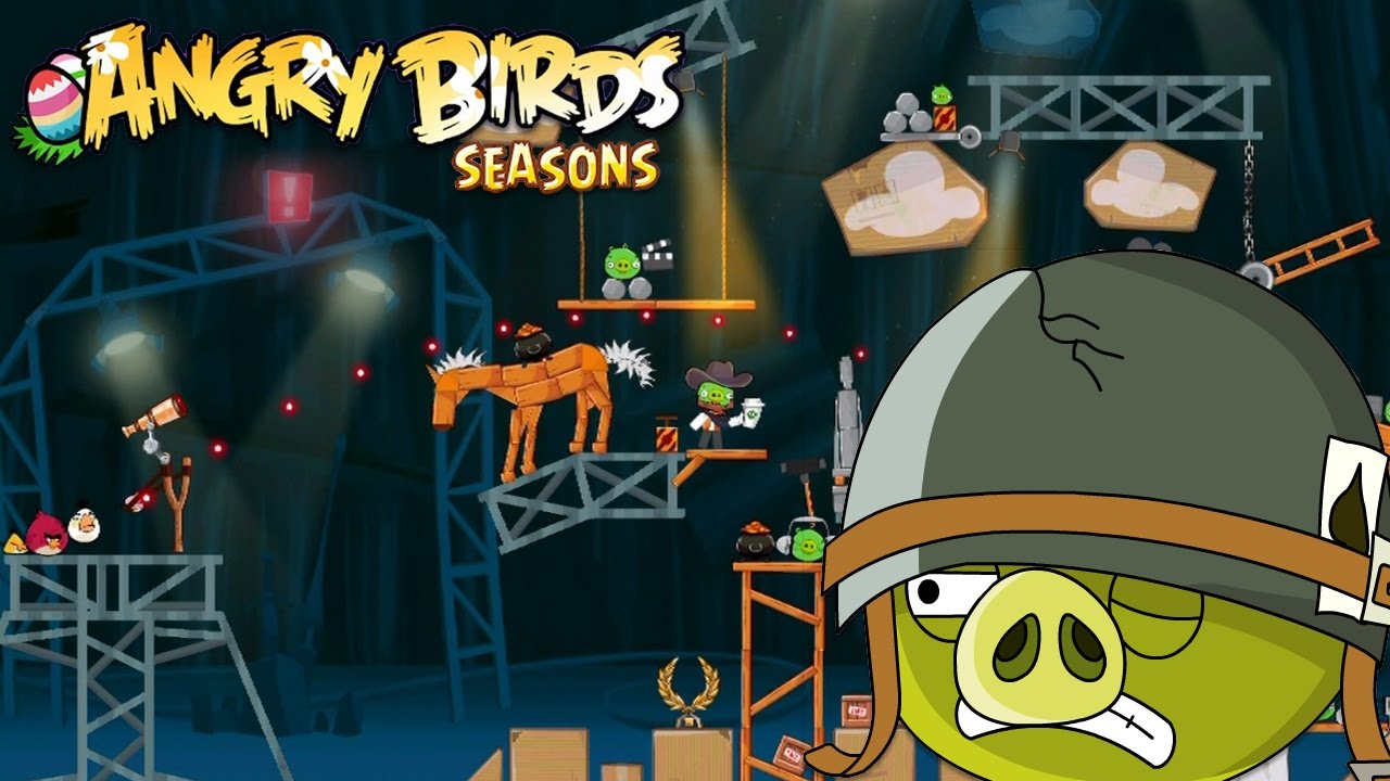 Angry Birds Seasons - Rovio Entertainment Ltd 2016 Piggywood Studios Level 28-33