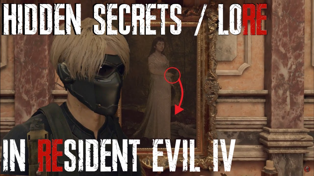 Hidden Secrets in the Paintings of RESIDENT EVIL 4: REMAKE | Castle Salazar Lore and Theory