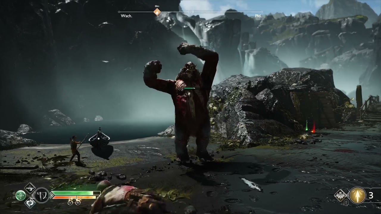 Szalony Ogr | Epickie Momenty || God of War